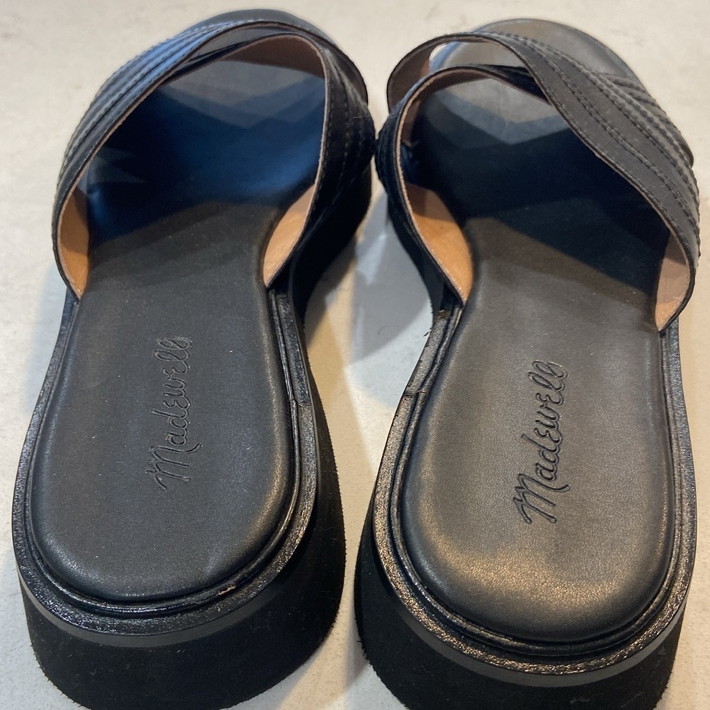 NEW!! Madewell The Alina platform sandal Size 10 1/2 - Picture 3 of 6